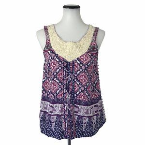 Tiny Anthropologie Printed Tank Top #143